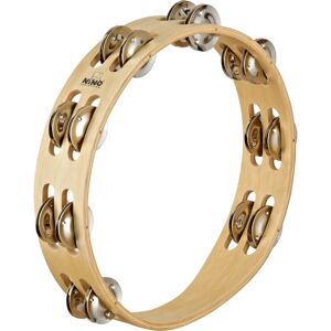 Meinl NINO15 Hand Percussion Tambourine - Natural - Tambourine Meinl NINO15 Hand Percussion Tambourine - Natural - Tambourine