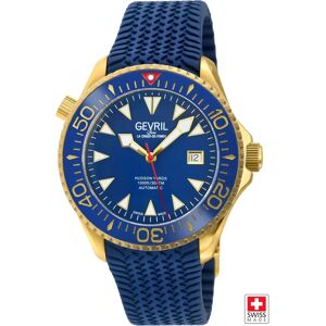 Gevril Men's Hudson Yards 48804R Swiss Automatic Watch - Blue Gevril Men's Hudson Yards 48804R Swiss Automatic Watch - Blue