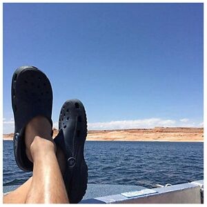 Crocs Navy Classic Clog - Unisex Lightweight Comfort Shoes Crocs Navy Classic Clog - Unisex Lightweight Comfort Shoes