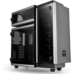 Thermaltake Musta Harmaa PC-kotelo - Tietokoneen kotelo - E-ATX Micro-ATX Mini-ITX ATX Thermaltake Musta Harmaa PC-kotelo - Tietokoneen kotelo - E-ATX Micro-ATX Mini-ITX ATX
