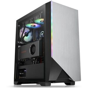 Carcasa Thermaltake H550 TG ARGB MicroATX MiniITX Neagră Carcasa Thermaltake H550 TG ARGB MicroATX MiniITX Neagră