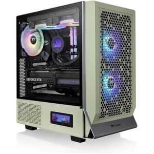 Thermaltake Ceres 300 TG Tour Midi Vert - Boîtier PC Thermaltake Ceres 300 TG Tour Midi Vert - Boîtier PC