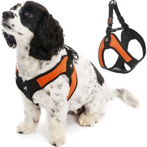Gooby Escape Free Easy Fit Dog Harness - Orange - Small Gooby Escape Free Easy Fit Dog Harness - Orange - Small