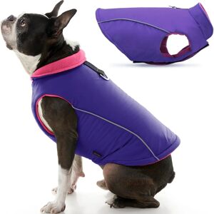 Gooby 74502-PUR-L - Reflektierende Fleece-Hundejacke - Größe L Gooby 74502-PUR-L - Reflektierende Fleece-Hundejacke - Größe L