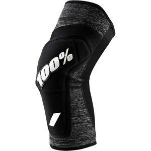 Rodilleras 100% Ridecamp gris negro - XL Rodilleras 100% Ridecamp gris negro - XL