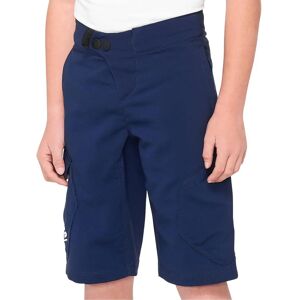 100% Ridecamp Pantaloncini per Bambini Blu M - Pantaloncini 100% Ridecamp Pantaloncini per Bambini Blu M - Pantaloncini