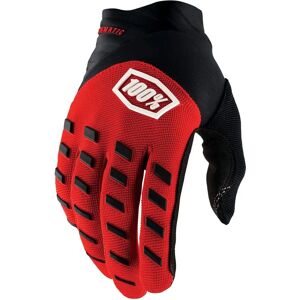 100% Airmatic Bicycle Gloves - Red / Black - Unisex - Size L 100% Airmatic Bicycle Gloves - Red / Black - Unisex - Size L