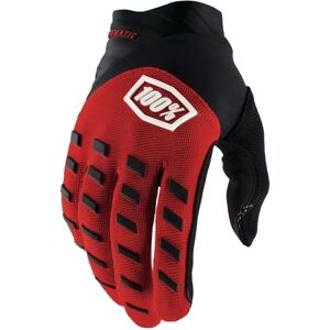 Guantes Para Niños 100% Airmatic Rojo/Negro L - Kids Gloves Guantes Para Niños 100% Airmatic Rojo/Negro L - Kids Gloves