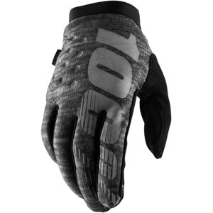 100% Brisker Grey L Gloves - Gloves 100% Brisker Grey L Gloves - Gloves