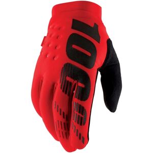 100% Brisker Red Mens Gloves - Cold Weather Gear 100% Brisker Red Mens Gloves - Cold Weather Gear