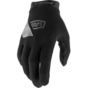 100% Ridecamp Bicycle Gloves - Unisex Black - S 100% Ridecamp Bicycle Gloves - Unisex Black - S