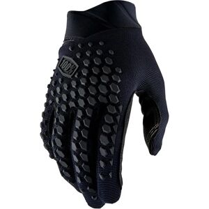 100% Geomatic Bicycle Gloves - Breathable, Unisex, Black 100% Geomatic Bicycle Gloves - Breathable, Unisex, Black