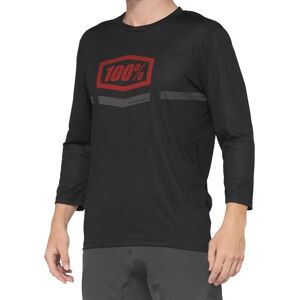 100% - Airmatic - Camiseta técnica Hombre - Negro - L - Publicité 100% - Airmatic - Camiseta técnica Hombre - Negro - L - Publicité
