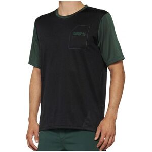 Camiseta de Ciclismo Hombre 100% Ridecamp - Negro - S Camiseta de Ciclismo Hombre 100% Ridecamp - Negro - S
