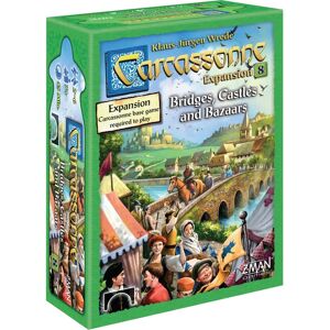 Z-Man Games Carcassonne Expansion 8 - Bridges, Castles & Bazaars Z-Man Games Carcassonne Expansion 8 - Bridges, Castles & Bazaars