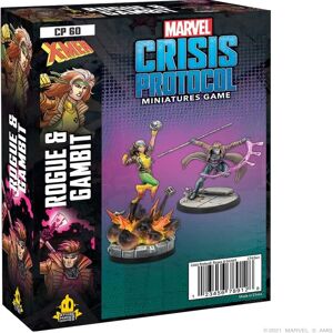 Asmodee Marvel Crisis Protocol Rogue & Gambit - Pack de Expansão Asmodee Marvel Crisis Protocol Rogue & Gambit - Pack de Expansão