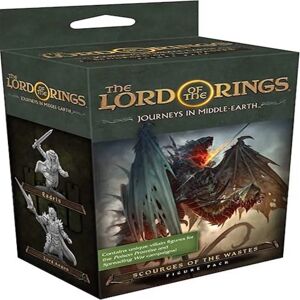 Fantasy Flight Games The Lord of the Rings Journeys in Middle Earth Scourges of the Waste Figure Pack - Board game expansion Fantasy Flight Games The Lord of the Rings Journeys in Middle Earth Scourges of the Waste Figure Pack - Board game expansion