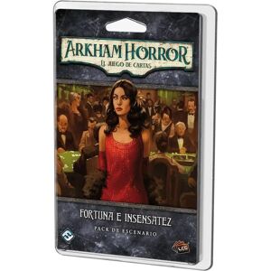 Asmodee Arkham Horror LCG: Fortuna e Insensatez Pack de Escenario Expansión Asmodee Arkham Horror LCG: Fortuna e Insensatez Pack de Escenario Expansión