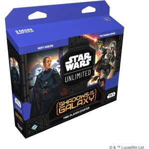 Fantasy Flight Games Star Wars: Unlimited Shadows Of The Galaxy Two-Player Starter - Trading Card Game Fantasy Flight Games Star Wars: Unlimited Shadows Of The Galaxy Two-Player Starter - Trading Card Game