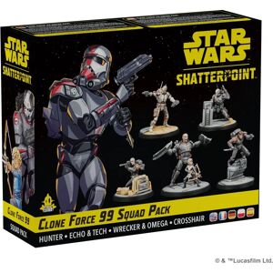Atomic Mass Games Star Wars Shatterpoint Clone Force 99 Bad Batch Squad Pack - Miniature Game Atomic Mass Games Star Wars Shatterpoint Clone Force 99 Bad Batch Squad Pack - Miniature Game