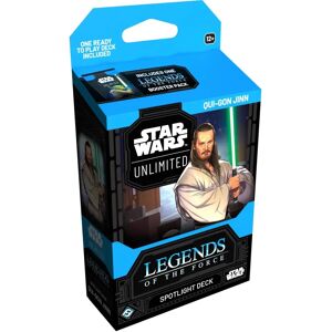 Fantasy Flight Games Star Wars: Unlimited Legends Of The Force Qui-gon Jinn Starter Deck - Card Game Fantasy Flight Games Star Wars: Unlimited Legends Of The Force Qui-gon Jinn Starter Deck - Card Game