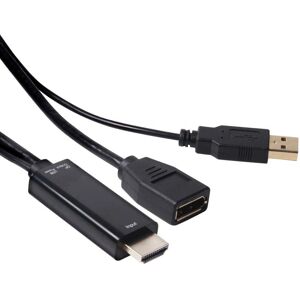Club 3D HDMI to DisplayPort Adapter - Cable Gender Changer Club 3D HDMI to DisplayPort Adapter - Cable Gender Changer