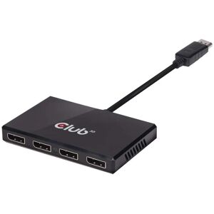 Club3D CSV-6400 Multi Stream Transport MST Hub - Video splitter 4x DisplayPort Club3D CSV-6400 Multi Stream Transport MST Hub - Video splitter 4x DisplayPort