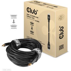 Club 3D CAC-2313 HDMI Cable - 4K 60Hz, Black Club 3D CAC-2313 HDMI Cable - 4K 60Hz, Black