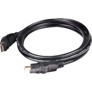 Club 3D HDMI Cable - 4K@60Hz, 360° Rotary, Black Club 3D HDMI Cable - 4K@60Hz, 360° Rotary, Black