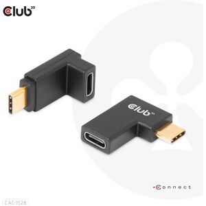 Club3D CAC-1528 Kulmaliitin USB C 2 kpl 4K120Hz Club3D CAC-1528 Kulmaliitin USB C 2 kpl 4K120Hz