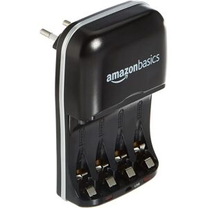 Amazon Basics Akkuladegerät - Ni-MH, USB, Schwarz - Produkttyp Amazon Basics Akkuladegerät - Ni-MH, USB, Schwarz - Produkttyp