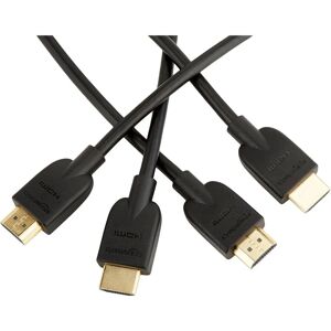 AmazonBasics HL-007305 - HDMI kabel 0,9m - Černá AmazonBasics HL-007305 - HDMI kabel 0,9m - Černá