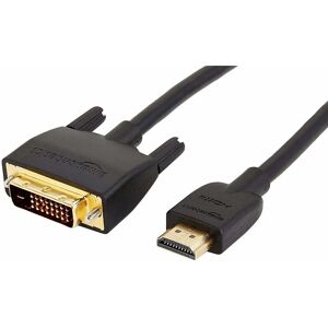 AmazonBasics HL-007347 videokabeladapter - Zwart AmazonBasics HL-007347 videokabeladapter - Zwart