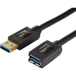 AmazonBasics USB-Kabel - 1,8 m, Schwarz, USB 3.2 Gen 1 AmazonBasics USB-Kabel - 1,8 m, Schwarz, USB 3.2 Gen 1