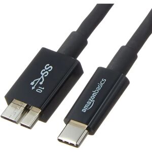 Câble USB AmazonBasics USB C à Micro USB B 0,9m Noir - Publicité Câble USB AmazonBasics USB C à Micro USB B 0,9m Noir - Publicité