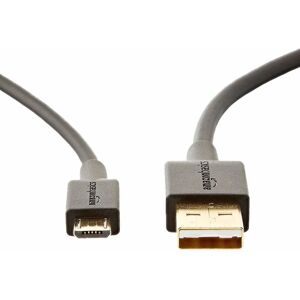 AmazonBasics Micro USB 2.0 kábel - 1,8 m - Fekete - USB típus A AmazonBasics Micro USB 2.0 kábel - 1,8 m - Fekete - USB típus A