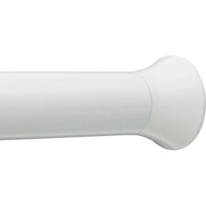 Napínací sprchová závěs Amazon Basics - 137-229cm - Bílá Napínací sprchová závěs Amazon Basics - 137-229cm - Bílá