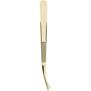 QVS Gouden Schuine Punt Pincet - Pincet voor Haren Verwijderen QVS Gouden Schuine Punt Pincet - Pincet voor Haren Verwijderen