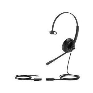 Yealink YHS34 Lite Mono Headset - Office/Call center - Black Yealink YHS34 Lite Mono Headset - Office/Call center - Black