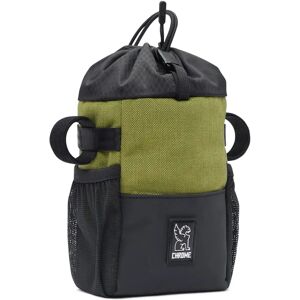 Chrome Industries Doubletrack Feed Bag - Olive Branch - 1,5L - Sacoche pour vélo - Publicité Chrome Industries Doubletrack Feed Bag - Olive Branch - 1,5L - Sacoche pour vélo - Publicité
