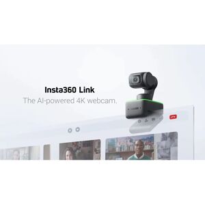 Insta360 Link Webkamera 4K - Ultra HD 2160p - Czarny & Zielony Insta360 Link Webkamera 4K - Ultra HD 2160p - Czarny & Zielony