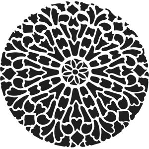 The Crafters Workshop 6x6 Stencil Old Circle Grate - Stencil The Crafters Workshop 6x6 Stencil Old Circle Grate - Stencil