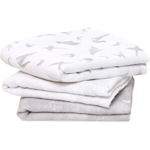 Aden + Anais Organic Cotton Baby Muslin Squares - 3 Pack Aden + Anais Organic Cotton Baby Muslin Squares - 3 Pack