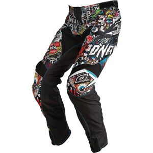 O'Neal Mayhem Crank Black Motocross Pants - Motocross Pants O'Neal Mayhem Crank Black Motocross Pants - Motocross Pants