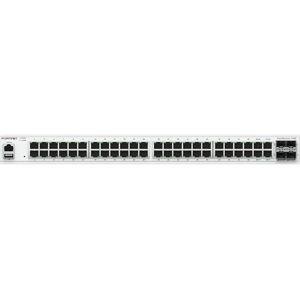 Fortinet FS-148F Nätverksswitch 48 portar L2 Hanterad Rack-montering Vit Fortinet FS-148F Nätverksswitch 48 portar L2 Hanterad Rack-montering Vit