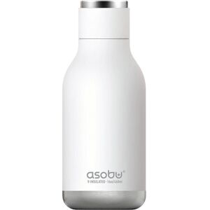 Asobu Urban Butelka na wodę - Stal nierdzewna 460ml - Biała - Butelka na wodę Asobu Urban Butelka na wodę - Stal nierdzewna 460ml - Biała - Butelka na wodę