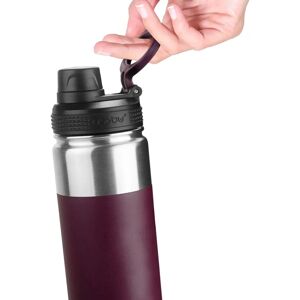 Asobu Alpine Flask - 530ml Insulated Stainless Steel - Burgundy - Product Type Asobu Alpine Flask - 530ml Insulated Stainless Steel - Burgundy - Product Type