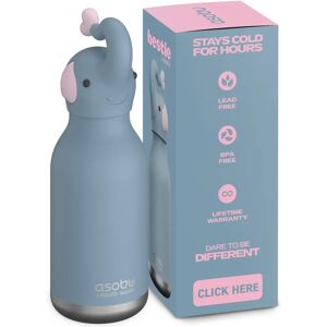 Asobu Elephant Bestie Bottle - Stainless Steel Kids Water Bottle Asobu Elephant Bestie Bottle - Stainless Steel Kids Water Bottle