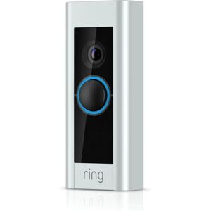 Ring Pro 2 Plug-In Video Türklingel - Nickel/Silber Ring Pro 2 Plug-In Video Türklingel - Nickel/Silber