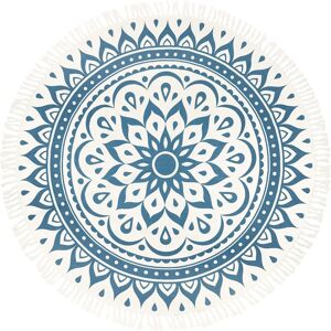 Meinl Sonic Energy 78"/200 cm Floral Design Nay Blue Meditation Rug - Meditace koberec Meinl Sonic Energy 78"/200 cm Floral Design Nay Blue Meditation Rug - Meditace koberec